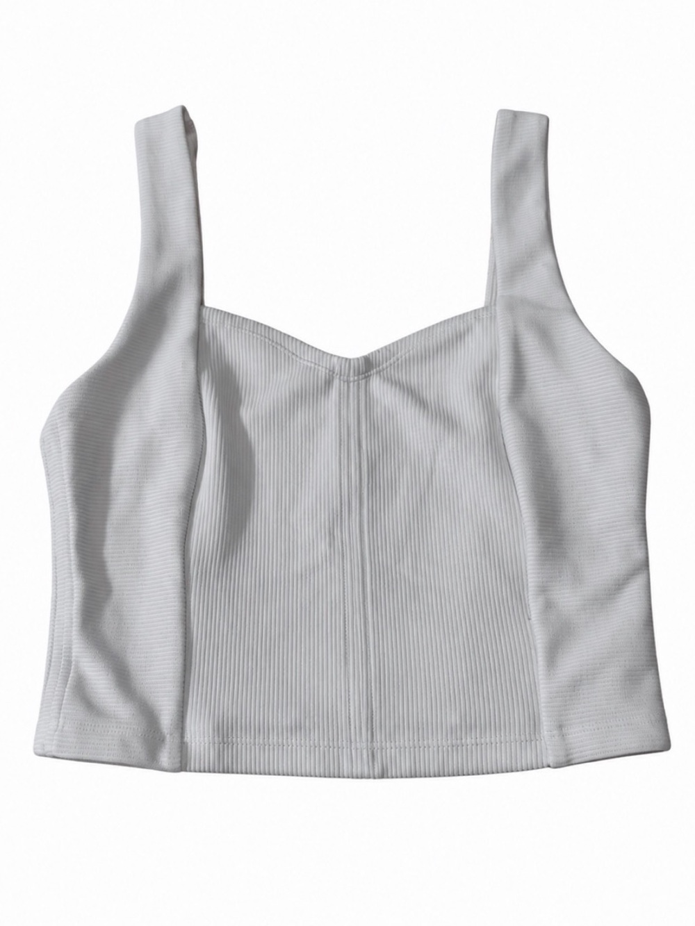 Lululemon Ribbed Softstreme Sweetheart Tank Light Vapor M
